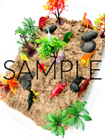 Dinosaur Sensory Bin (PLR Limited)