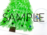 Fork Painted Christmas Tree (PLR Limited)