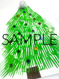 Fork Painted Christmas Tree (PLR Limited)