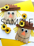 Scarecrow Popsicle Stick Craft (PLR Limited)