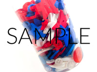 Red, White, and Blue Sensory Bottle (PLR Limited)