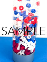 Red, White, and Blue Sensory Bottle (PLR Limited)