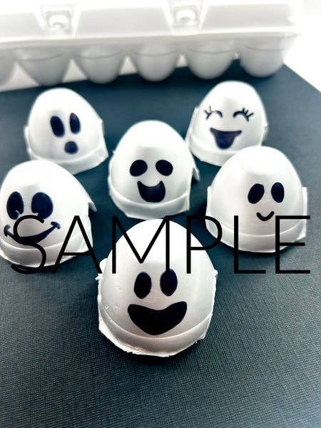 Egg Carton Ghosts (PLR Unlimited)