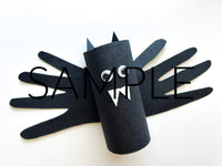 Bat Toilet Paper Roll Handprint Craft (PLR Limited)