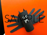 Bat Toilet Paper Roll Handprint Craft (PLR Limited)