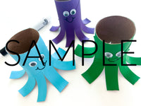 Octopus Toilet Paper Roll Craft (PLR Limited)