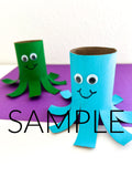 Octopus Toilet Paper Roll Craft (PLR Limited)