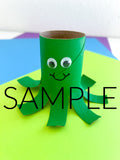 Octopus Toilet Paper Roll Craft (PLR Limited)