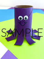 Octopus Toilet Paper Roll Craft (PLR Limited)