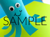 Octopus Toilet Paper Roll Craft (PLR Limited)