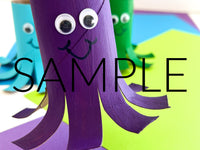 Octopus Toilet Paper Roll Craft (PLR Limited)