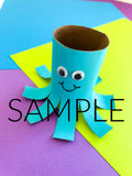 Octopus Toilet Paper Roll Craft (PLR Limited)