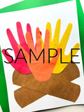 Campfire Handprint Art (PLR Limited)