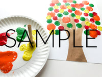 Fall Tree Painting Activity (PLR Limited)