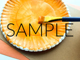 Pumpkin Pie Paper Plate Craft (PLR Limited)