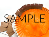 Pumpkin Pie Paper Plate Craft (PLR Limited)