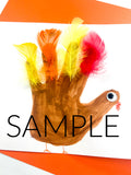 Turkey Handprint (PLR Limited) *NO Process Photos