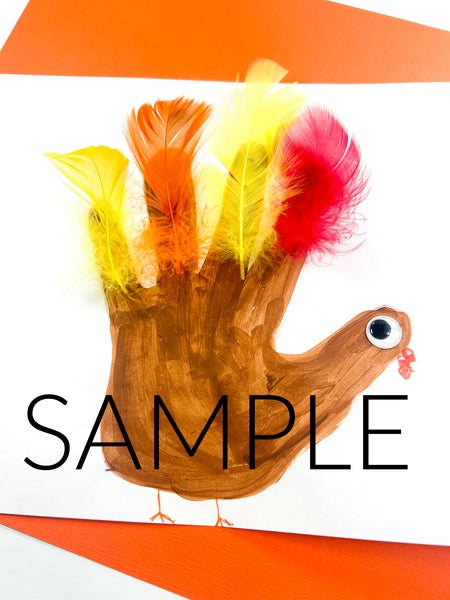 Turkey Handprint (PLR Unlimited) *NO Process Photos