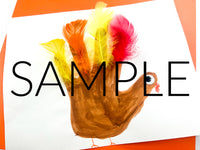 Turkey Handprint (PLR Limited) *NO Process Photos