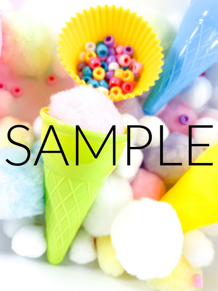 Ice Cream Sensory Bin (PLR Limited)