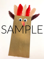 Turkey Paper Bag Craft (PLR Limited)