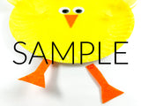 Paper Plate Chick (PLR - Unlimited)